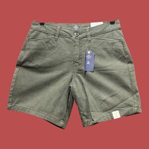 St. John's Bay - Women's Mid-Rise Secretly Slender 7" Inseam Chino Short - 2